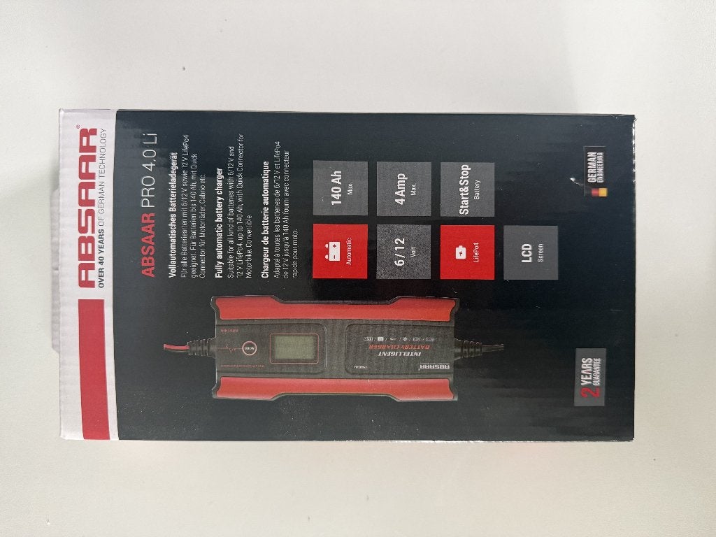 Auto accumulator charger unpacked, Ophalen, Nieuw