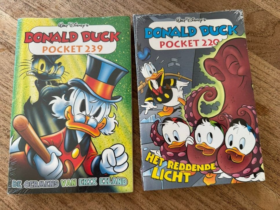 Donald Duck Pockets 239 en 229 - Nieuw in folie, Meerdere stripboeken, Ophalen of Verzenden, Nieuw