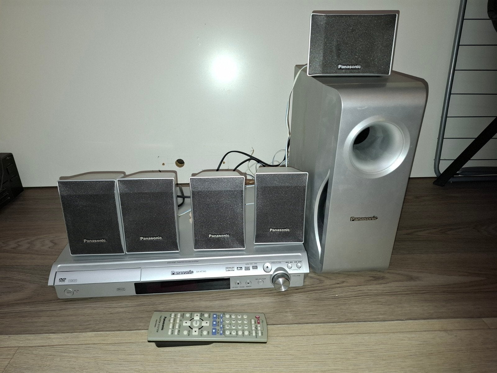Panasonic SA-HT340 DVD Home Theater Sound System, Ophalen, Gebruikt, Panasonic, 5.1-systeem