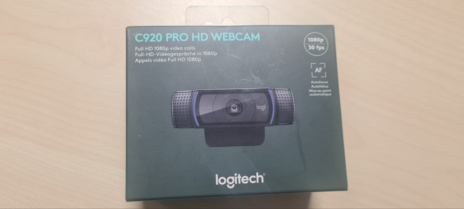 Logitech C920 Pro HD Webcam - Nieuw in doos, Logitech, Nieuw, ChromeOS, Bedraad
