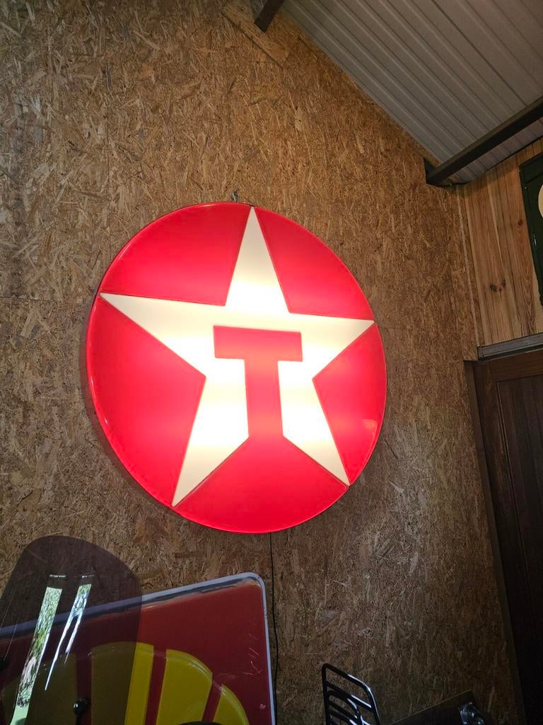 Grote Texaco lichtbak 145cm, Ophalen