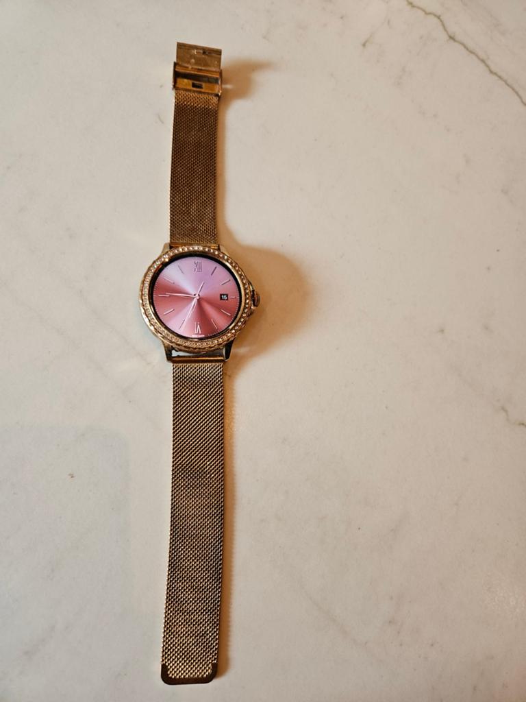 Smartwatch rose gold z.g.a.n., Sieraden, Tassen en Uiterlijk, Smartwatches, Ophalen of Verzenden, Roze, Android