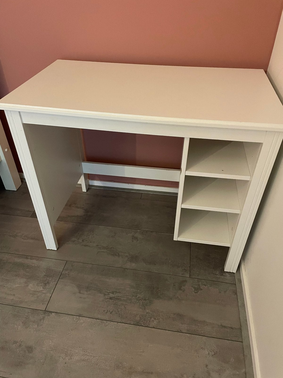 IKEA Brusali Bureau - Compact Wit met Opbergruimte, Ophalen, Opbergruimte, Gebruikt, IKEA