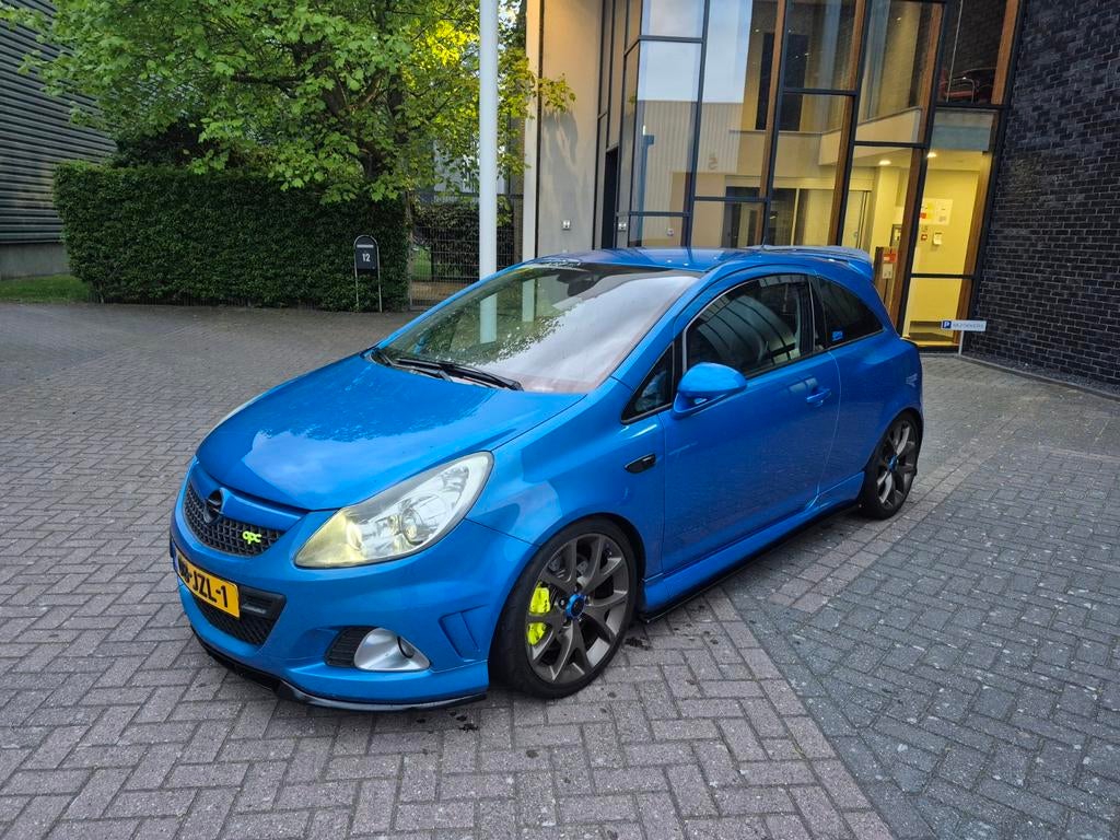 Opel Corsa 1.6 OPC 322 PK & 474 NM Rebuild en Forged motor, 322 pk, Blauw, Handgeschakeld, Particulier