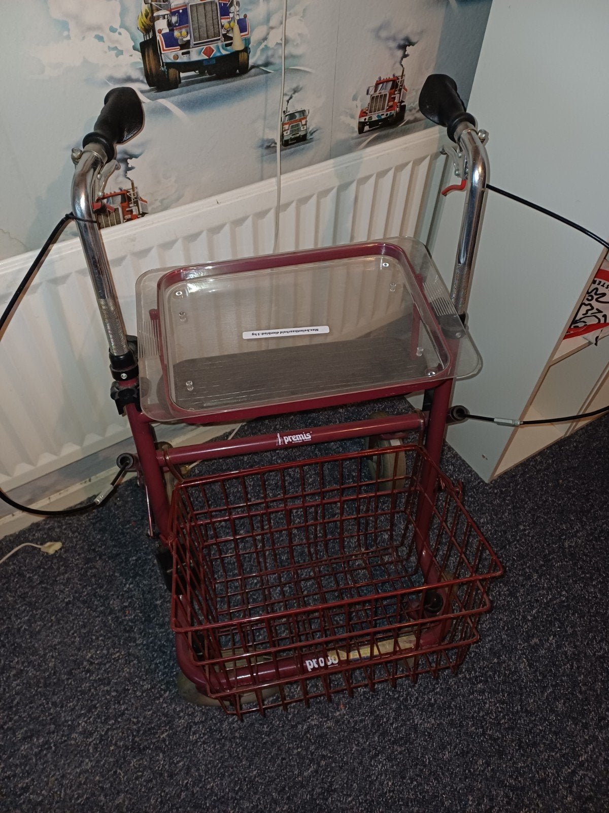 rollator, Ophalen, Gebruikt