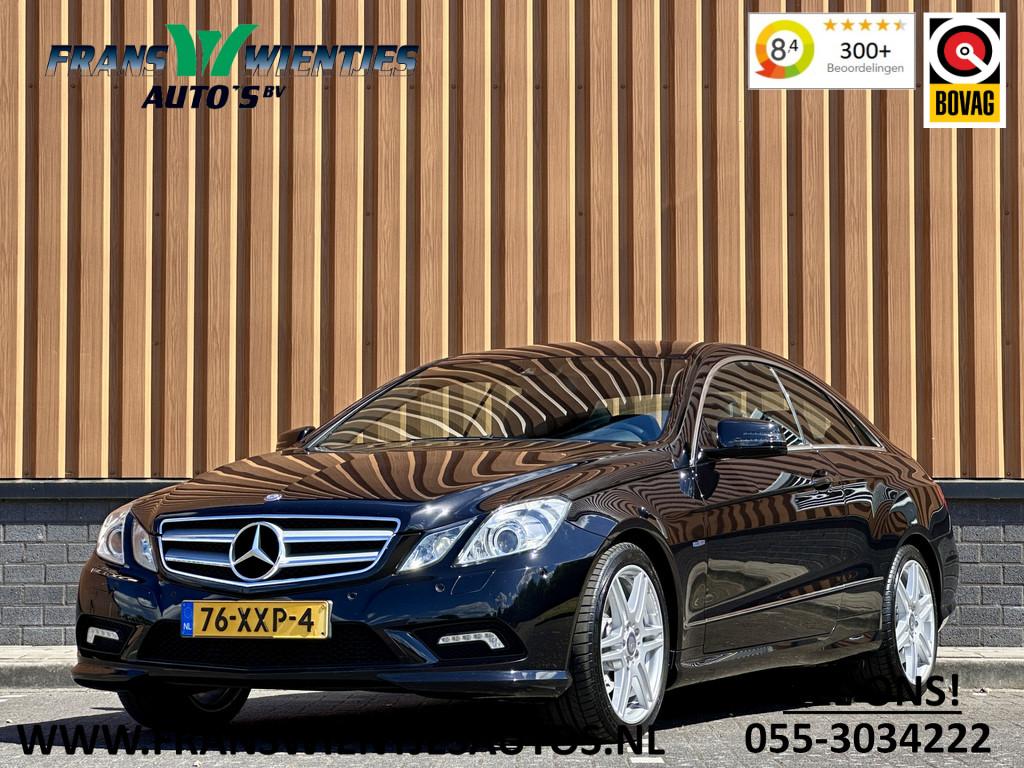 Mercedes-Benz E-Klasse Coupé 250 CGI Elegance | Parkeersens, Auto's, Euro 5, Achterwielaandrijving, Zwart, 4 cilinders