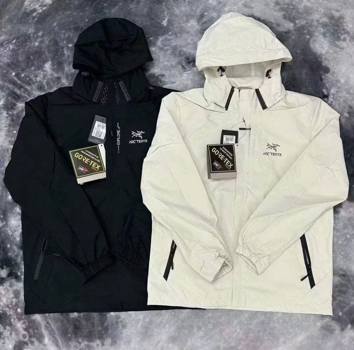 Arc’teryx Jas Heren Dames Zwart/Wit – M & L, Ophalen of Verzenden, Nieuw, Overige maten, Overige kleuren