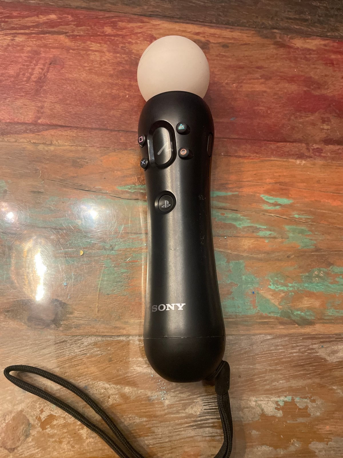 Sony PlayStation Move Motion Controller Zwart, Spelcomputers en Games, Gebruikt, PlayStation 3, Ophalen of Verzenden, Controller