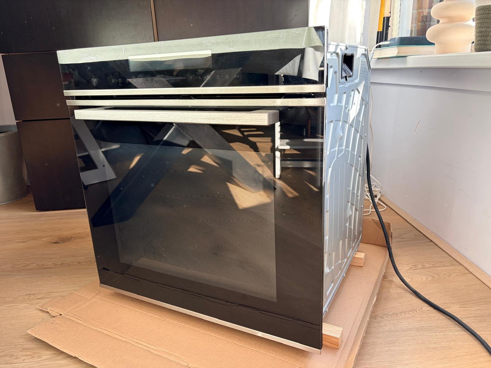 Combi magnetron/ oven, Witgoed en Apparatuur, Ovens, Gebruikt, Inbouw, Combi-oven, Overige merken, 55 tot 60 cm, 45 tot 60 cm