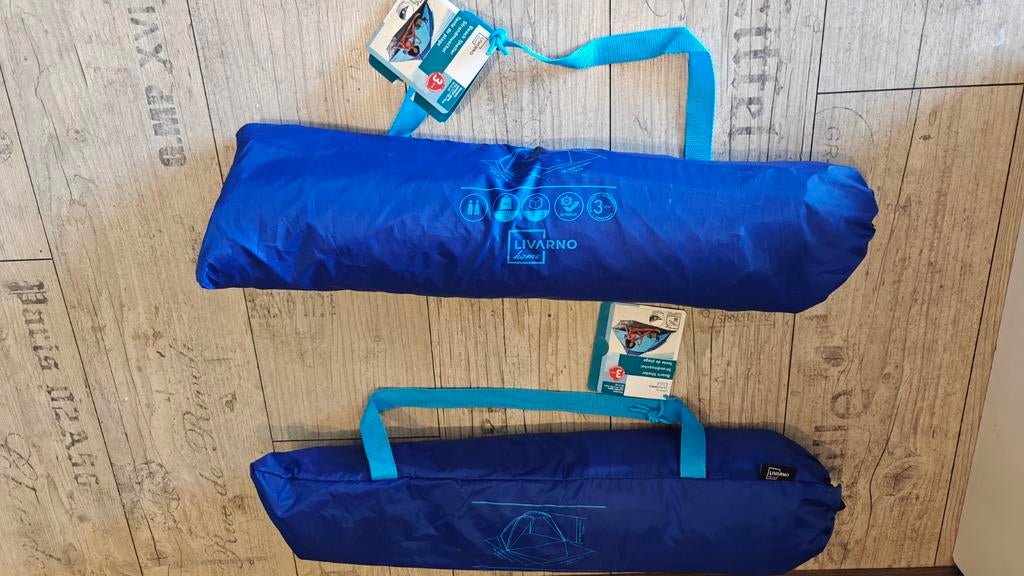 2x Livarno strandtenten, Ophalen