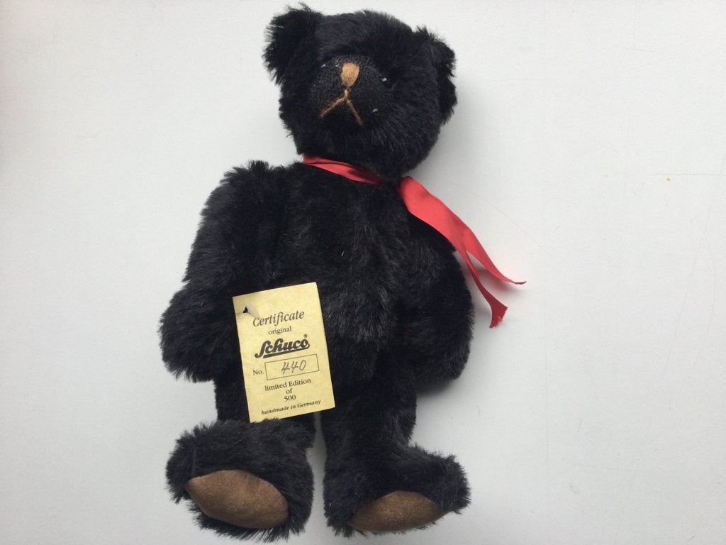 Schuco Limited Edition Sammler Antik Teddybär Fulda Reifen, Verzamelen, Ophalen of Verzenden, Zo goed als nieuw, Stoffen beer