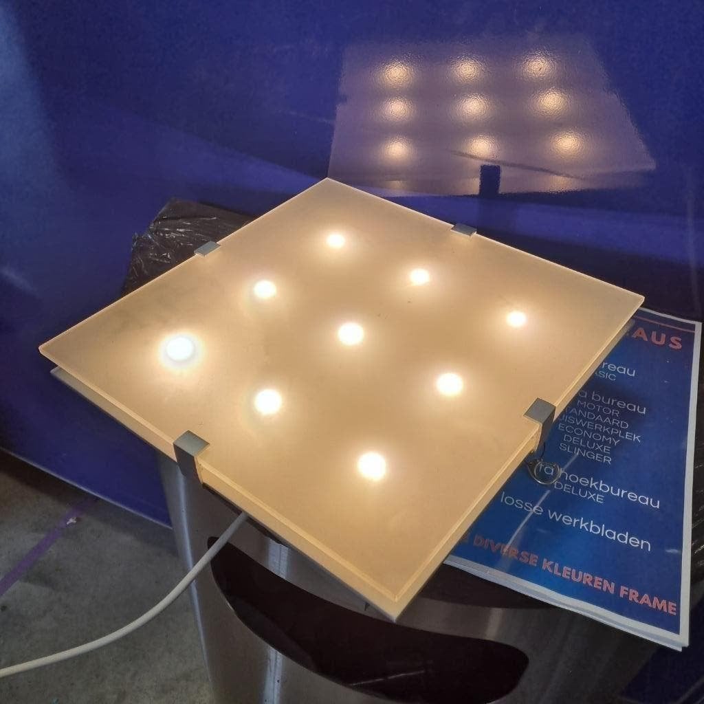 15x LEDLAMP  ledarmatuur met richtspots OPBOUW 24 watt, Ophalen of Verzenden, Gebruikt