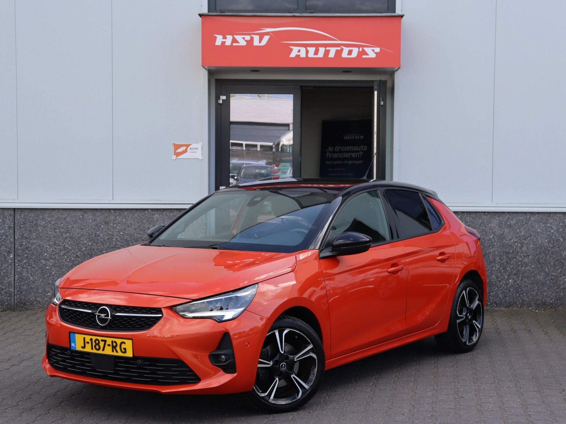 Opel Corsa 1.2 GS Line navigatie leer memory org NL, Auto's, Voorwielaandrijving, 101 pk, Gebruikt, Euro 6