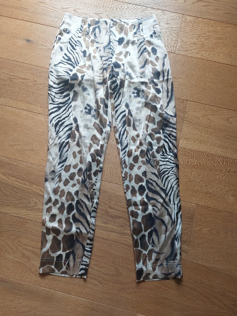 Mooie zijden Airfield broek, Maat 38/40 (M), Bruin, Nieuw, Ophalen of Verzenden