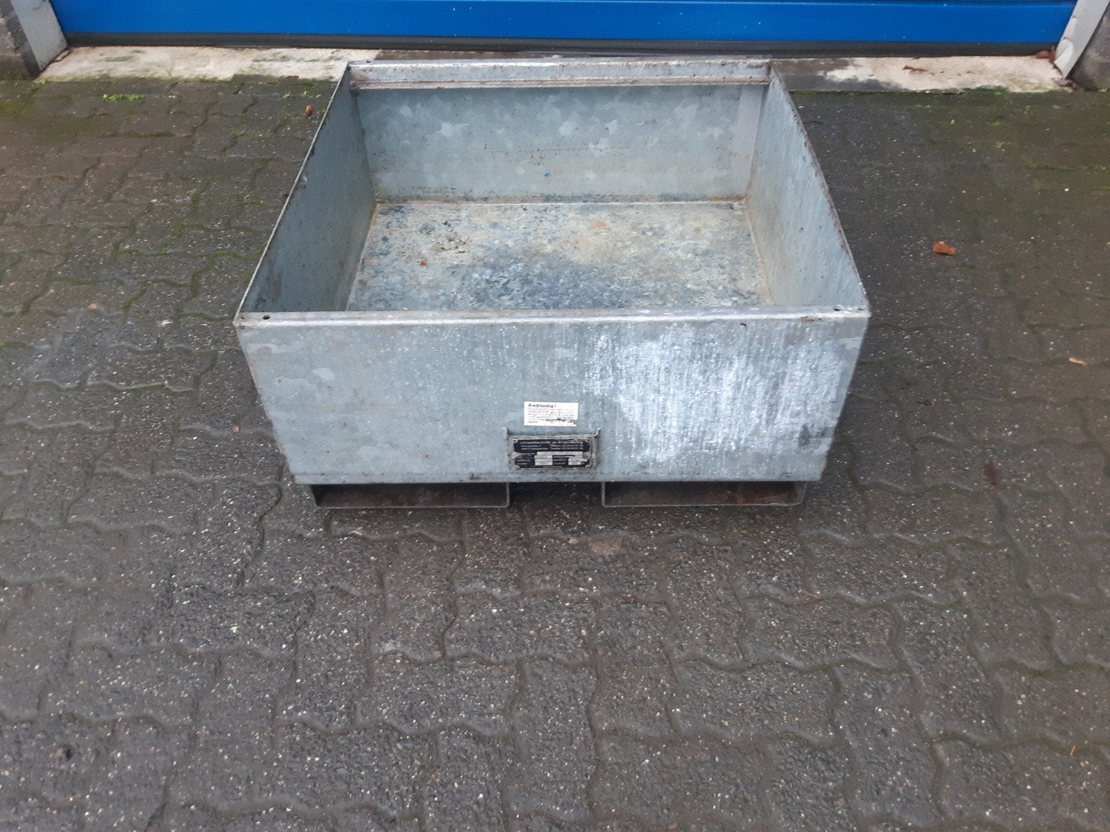 lekbak 220 liter, Ophalen, Gebruikt