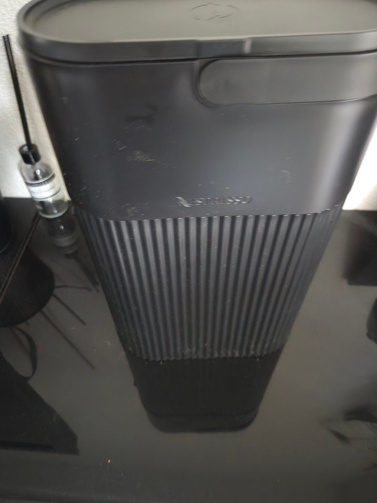 nieuw Nespresso capsule opbergtank - Zwart, Koffiepads en cups, Gebruikt, Overige modellen, 10 kopjes of meer