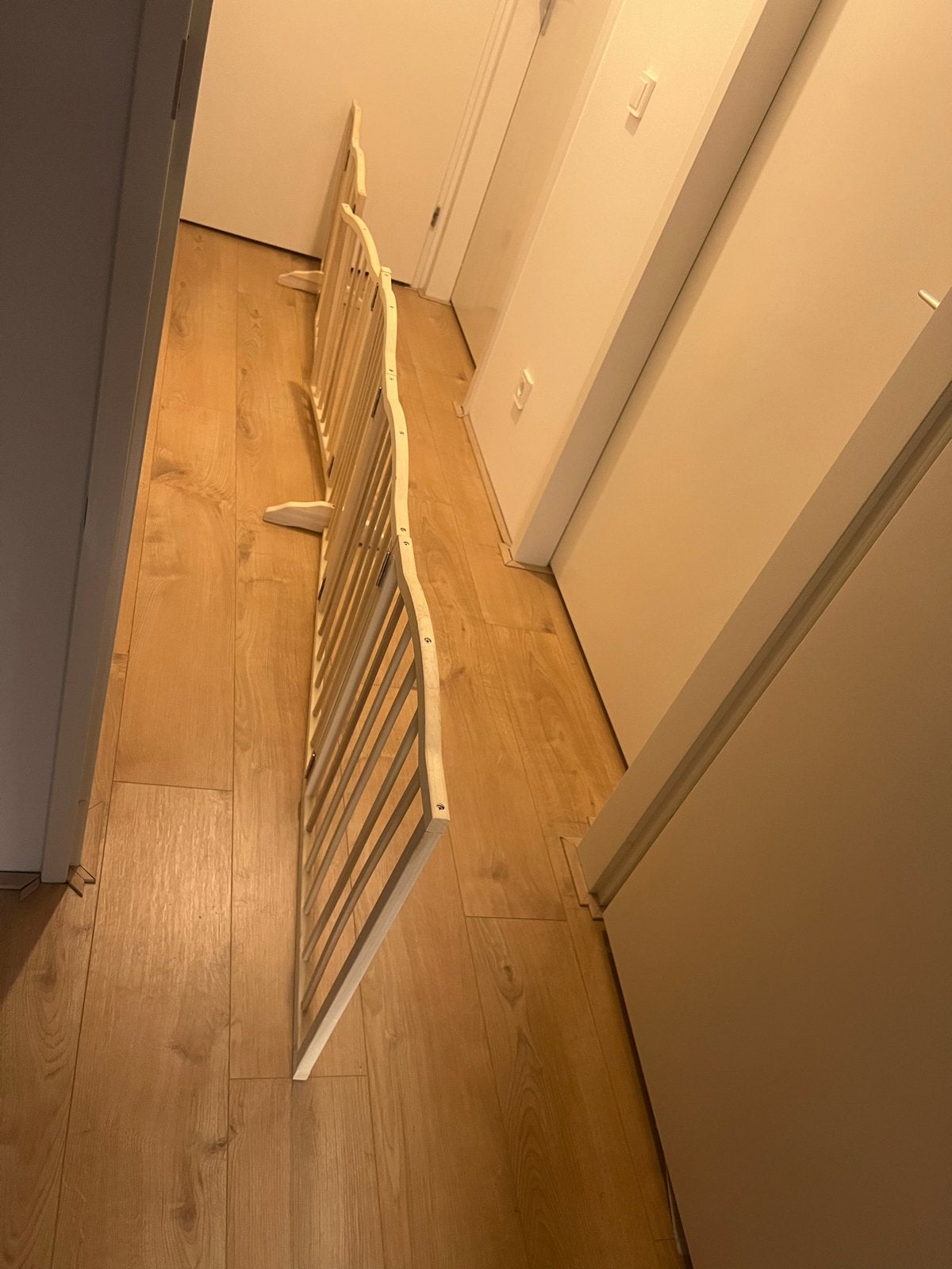 Houten hekje/box/afscheiding voor kinderen of huisdieren, Ophalen of Verzenden, Gebruikt