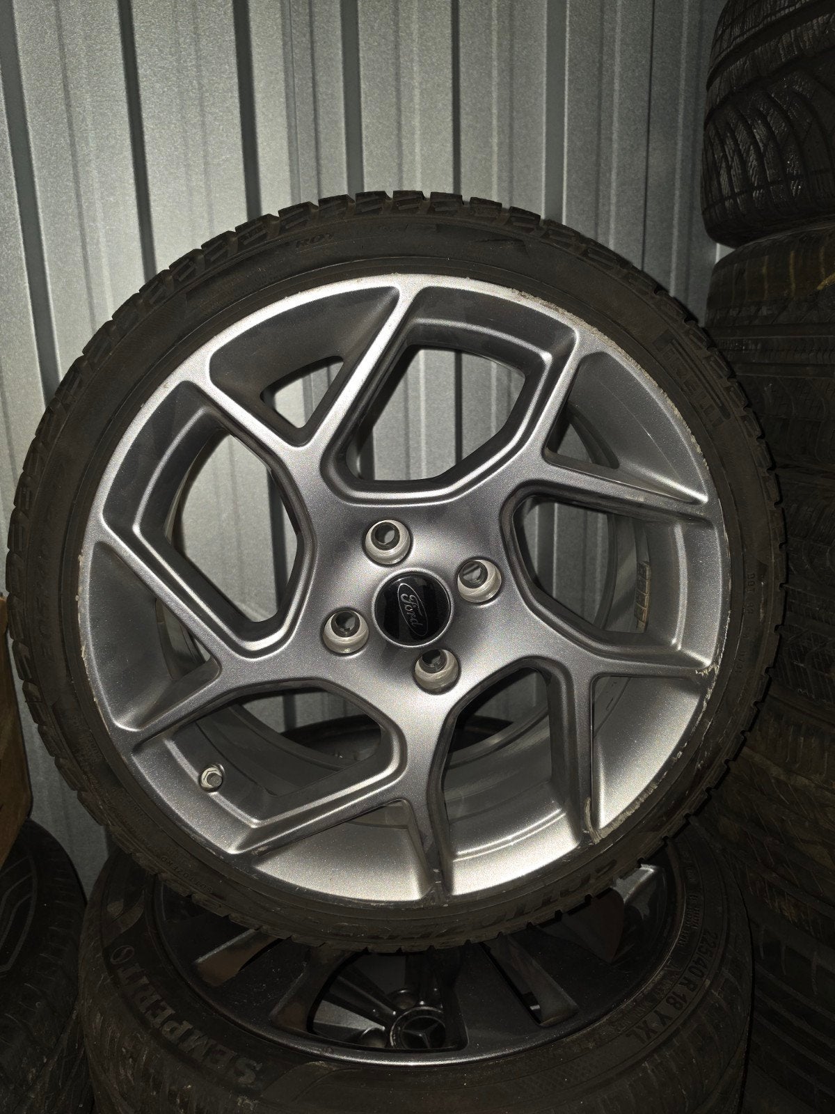 Ford Fiesta MK8 ST Line Velgen Set winter 17 inch, Velg(en), 17 inch, Zomerbanden, 205 mm
