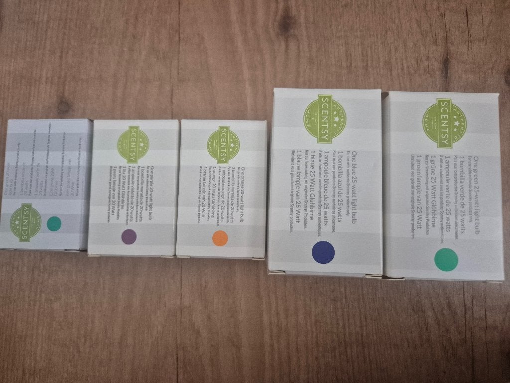 Diverse lampen voor Scentsy lampen, Ophalen of Verzenden, Nieuw