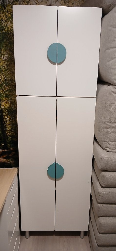Kledingkast kinderkamer, Huis en Inrichting, Kasten | Kledingkasten, Ophalen, Met deur(en), Gebruikt, 50 tot 100 cm