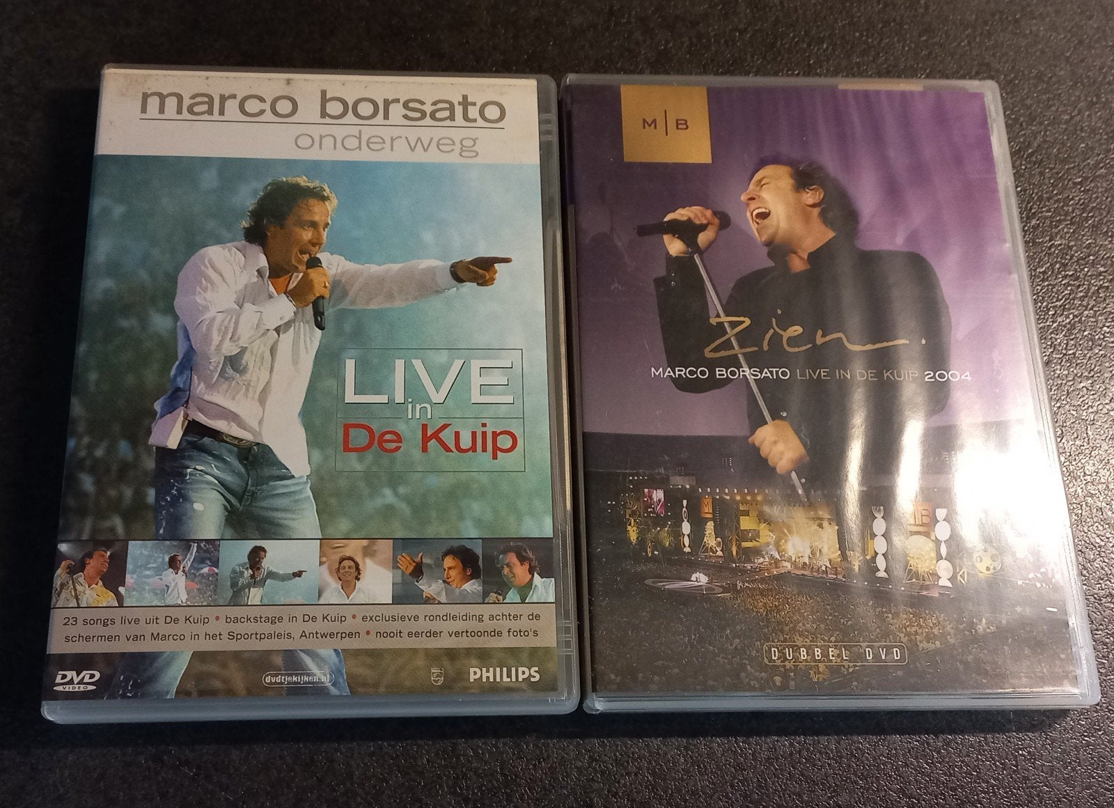 Marco Borsato Live in De Kuip & Zien DVD's nummer 5, Alle leeftijden, Ophalen of Verzenden