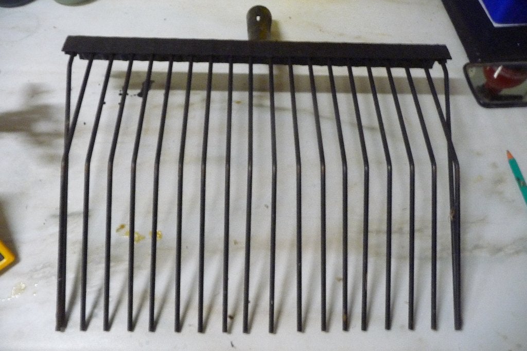 Metalen mest vork., Tuin en Terras, Verzenden, Gebruikt