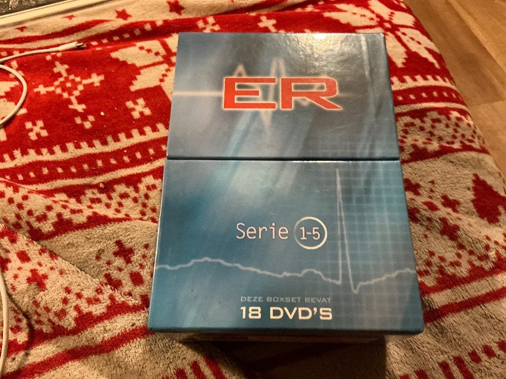 E.R. (Emergency Room) - DVD Boxset Seizoen 1 t/m 5, Cd's en Dvd's, Dvd's | Tv en Series, Vanaf 12 jaar, Ophalen of Verzenden, Gebruikt