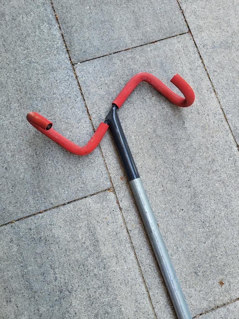 Vlaggenstok uithaler/inzetter met metalen stok van 2 meter, Ophalen, Nieuw