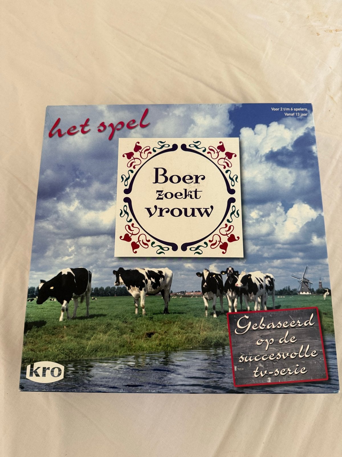Boer Zoekt Vrouw Het Spel - Een keer gebruikt, Hobby en Vrije tijd, Drie of vier spelers, Ophalen of Verzenden, Zo goed als nieuw
