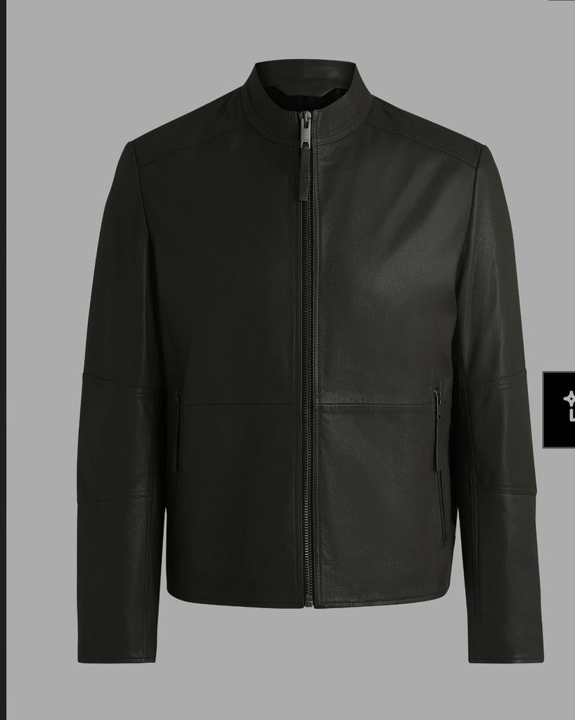 Hugo Boss Nieuw Lokis-3 Jack Leer Maat M, Maat 48/50 (M), Nieuw, Ophalen of Verzenden, Hugo Boss