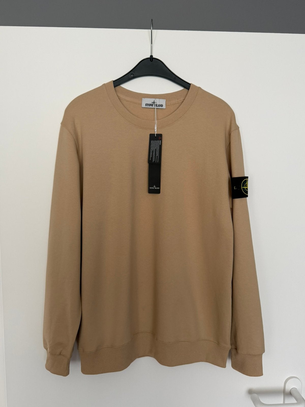 Stone Island Trui Beige, Verzenden, Nieuw, Maat 48/50 (M), Beige