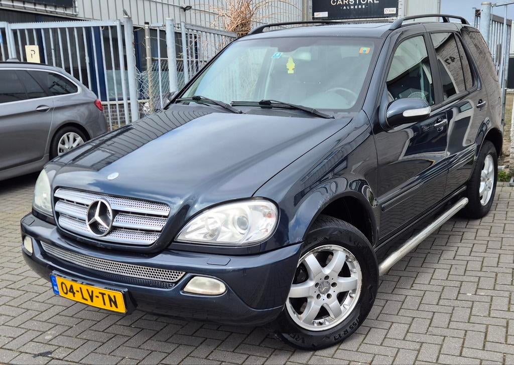 Mercedes-benz ML 500 2002* TREKHAAK*DAKRAAM* NIEUWE APK*, Auto's, Mercedes-Benz, Bedrijf, M-Klasse, 4x4, ABS, Airbags, Airconditioning