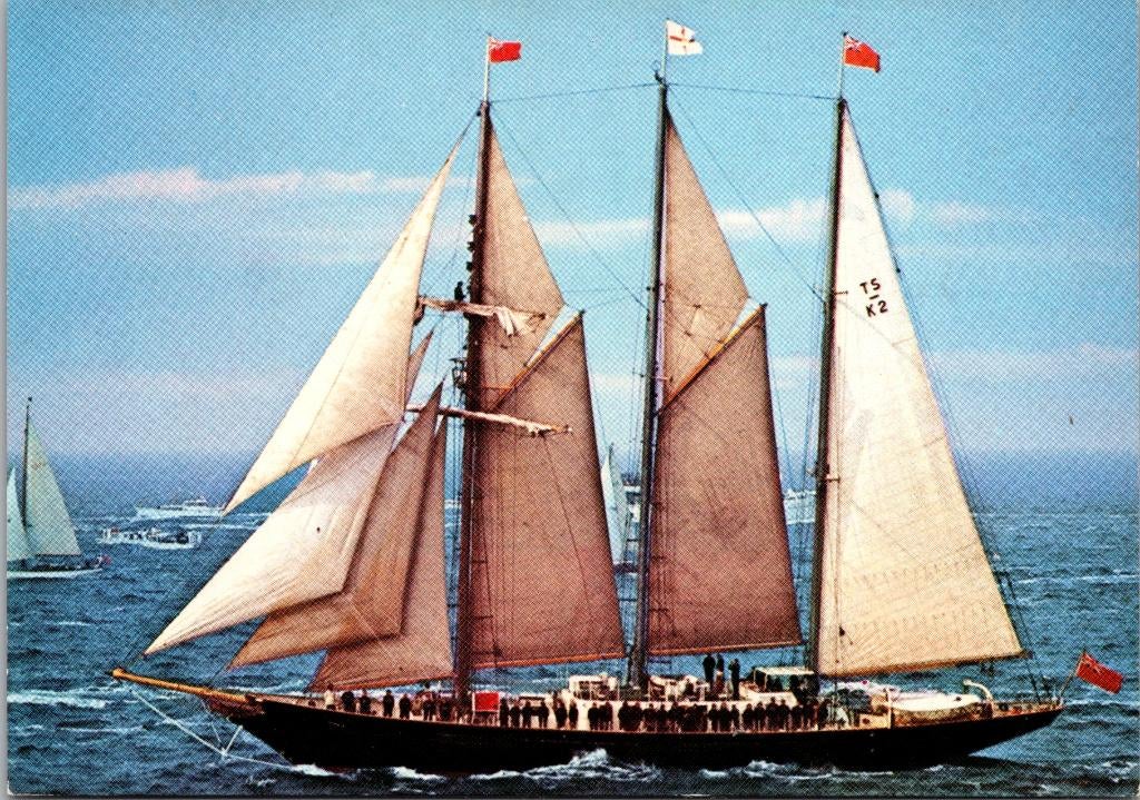 Malcolm Miller - Zeilschip, Verzenden, 1960 tot 1980, Ongelopen, Zuid-Holland