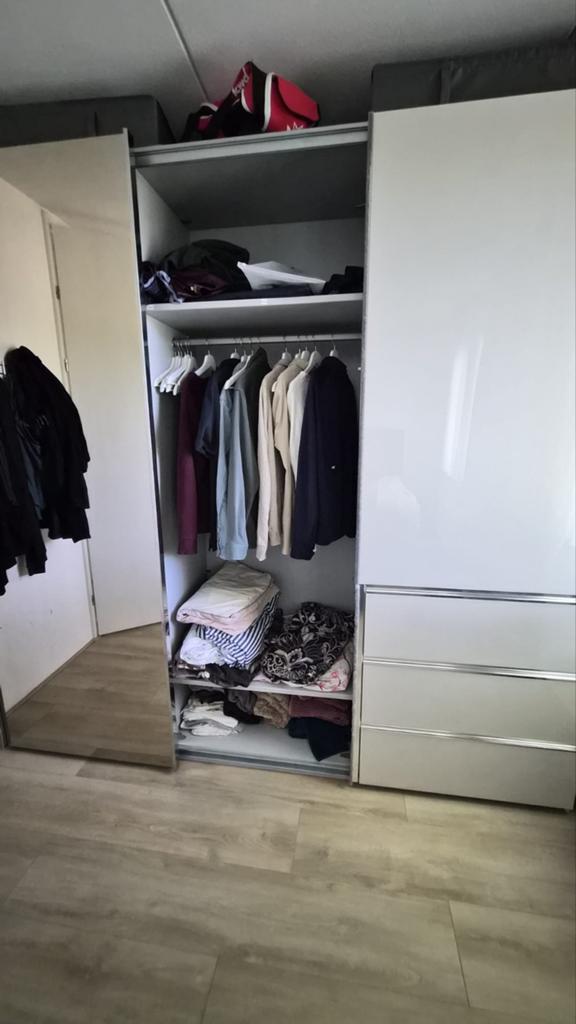 (Snel weg)Boxspring 180x200 cm, nachtkastjes en kledingkast, Gebruikt, 150 tot 200 cm, Ophalen of Verzenden, 150 tot 200 cm
