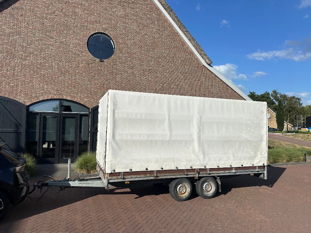 Zeer ruime aanhanger met hoge huif – ideaal voor transport!, Ophalen, Gebruikt