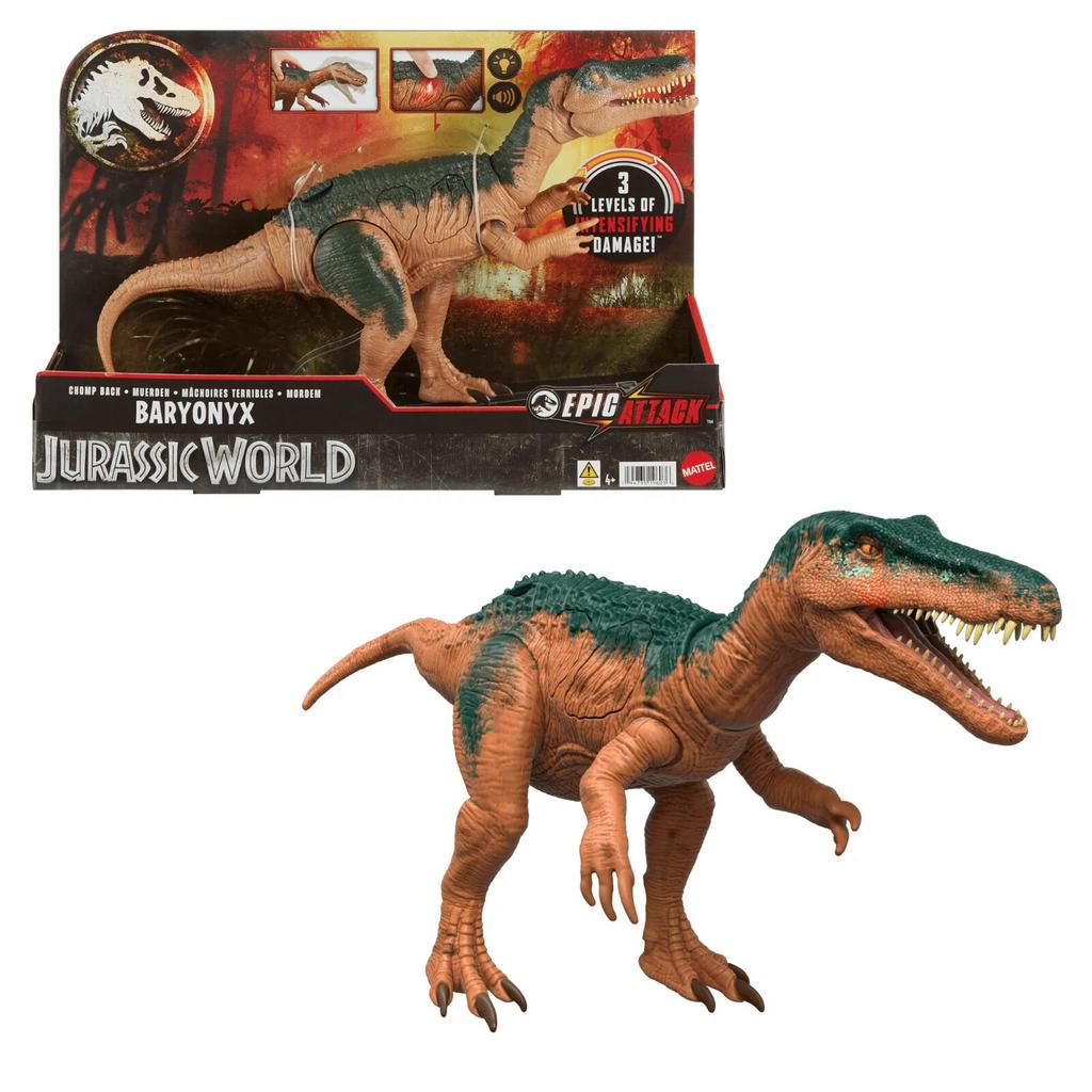 Jurassic World Park Baryonyx Epic Attack - Nieuw Zeldzaam, Actiefiguur of Pop, Nieuw, Ophalen of Verzenden, H