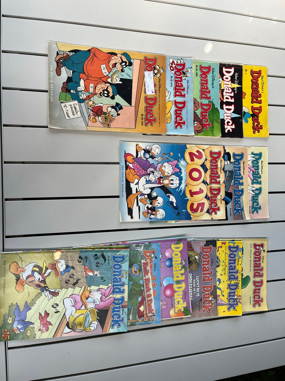 Donald Duck stripboeken - Diverse jaargangen, Boeken, Stripboeken, Meerdere stripboeken, Ophalen, Gelezen