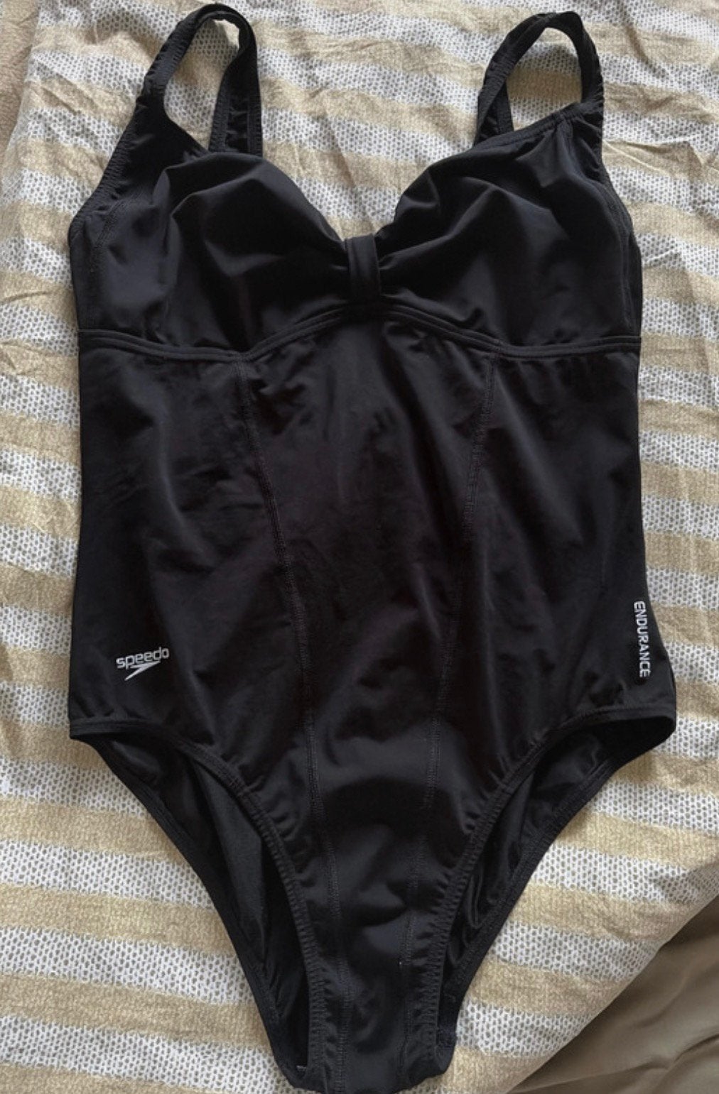 Speedo badpak, Ophalen of Verzenden, Zo goed als nieuw, Zwart, Badpak