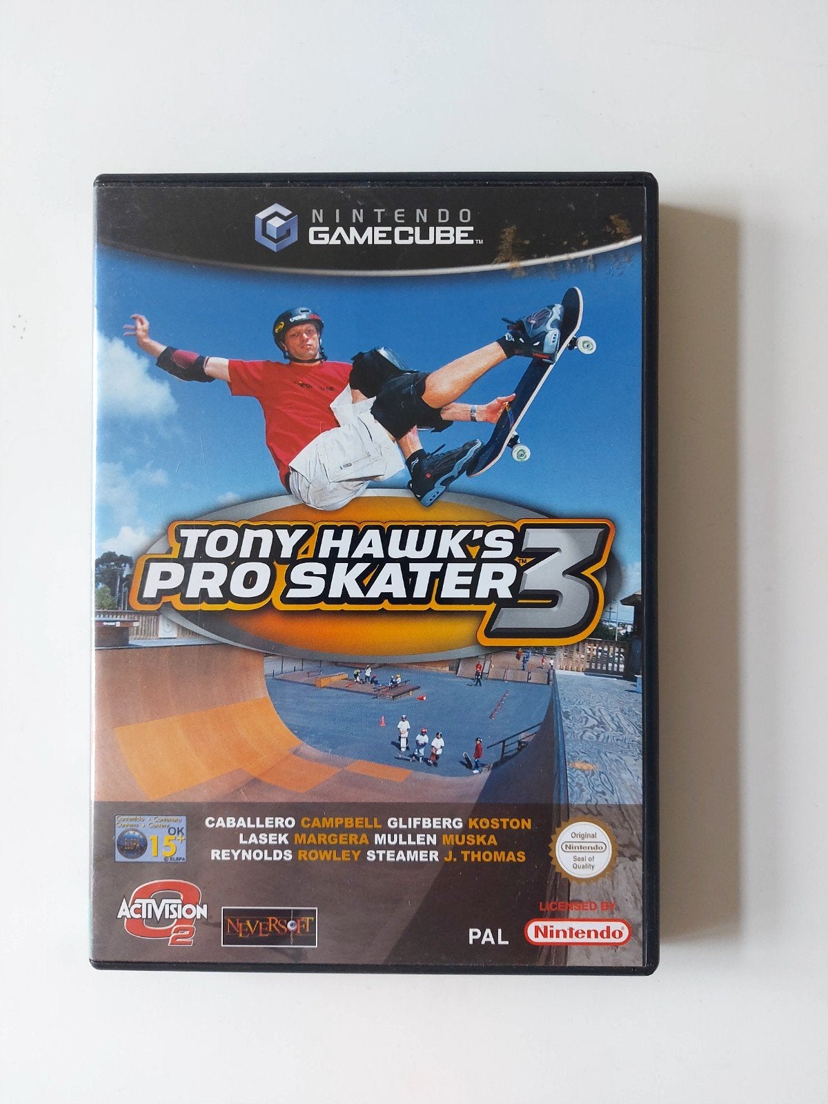 Tony Hawk pro skater 3 Nintendo Gamecube, Spelcomputers en Games, 1 speler, Ophalen of Verzenden, Zo goed als nieuw, Vanaf 3 jaar