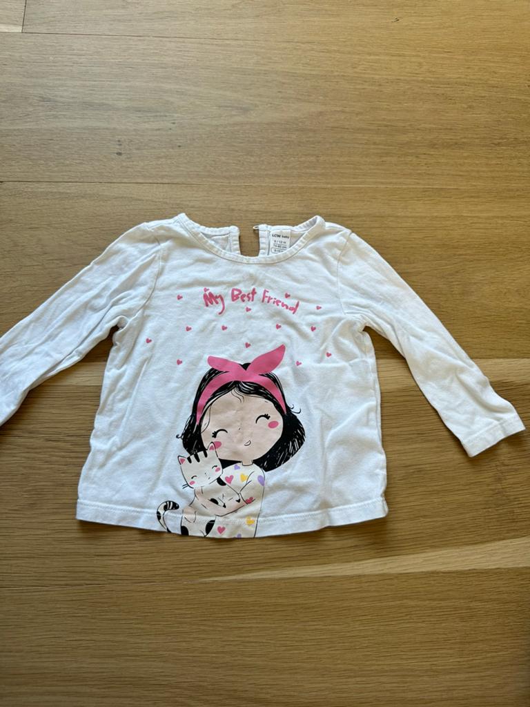 LC Waikiki friend shirt 74/80, Ophalen of Verzenden, Gebruikt, Meisje, Shirtje of Longsleeve