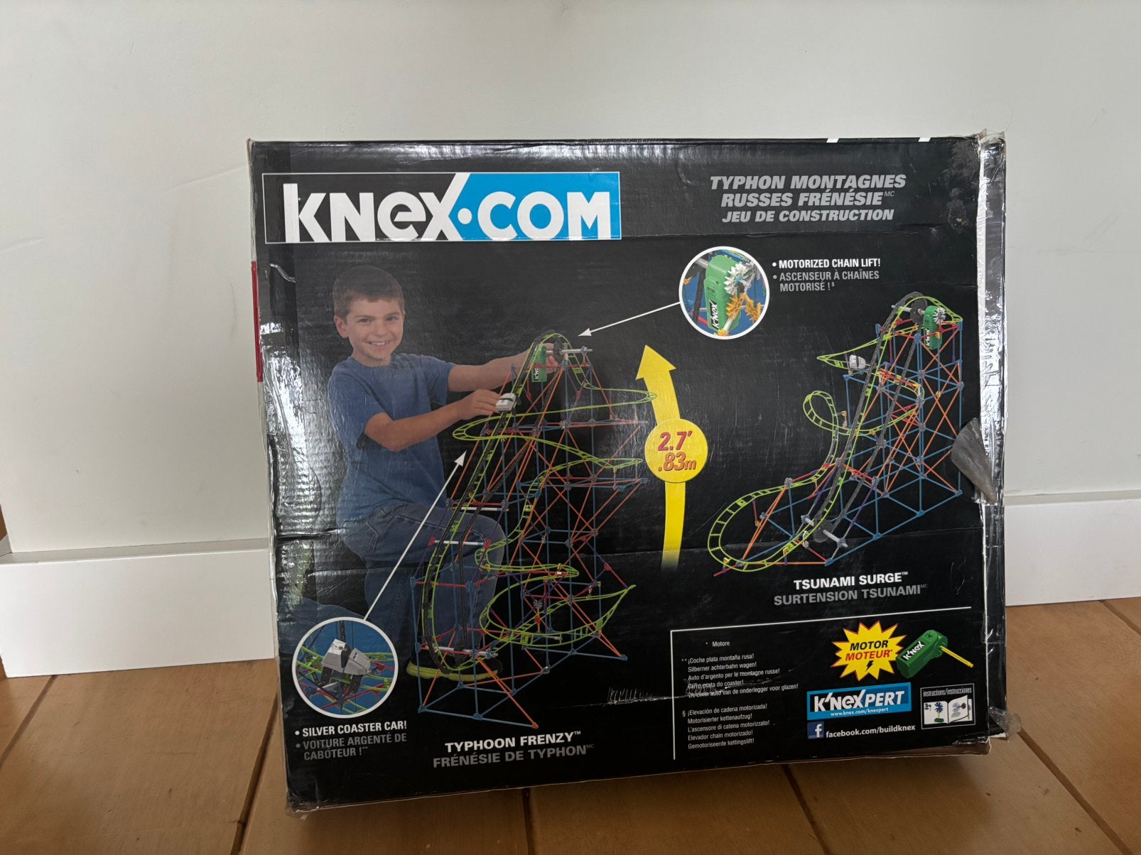 Knex achtbaan, Ophalen of Verzenden, Zo goed als nieuw, K'nex