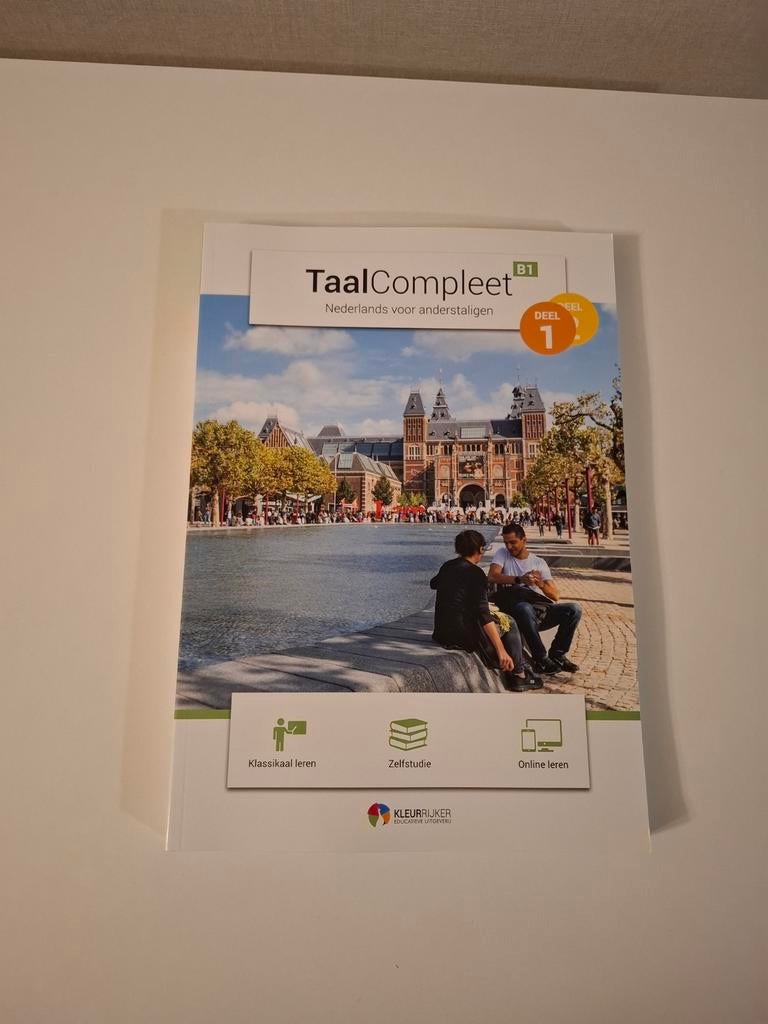 Nieuwe TaalCompleet B1 Nederlandse boeken Deel 1 en Deel 2, Non-fictie, Petra Lentjes, Nederlands, Nieuw