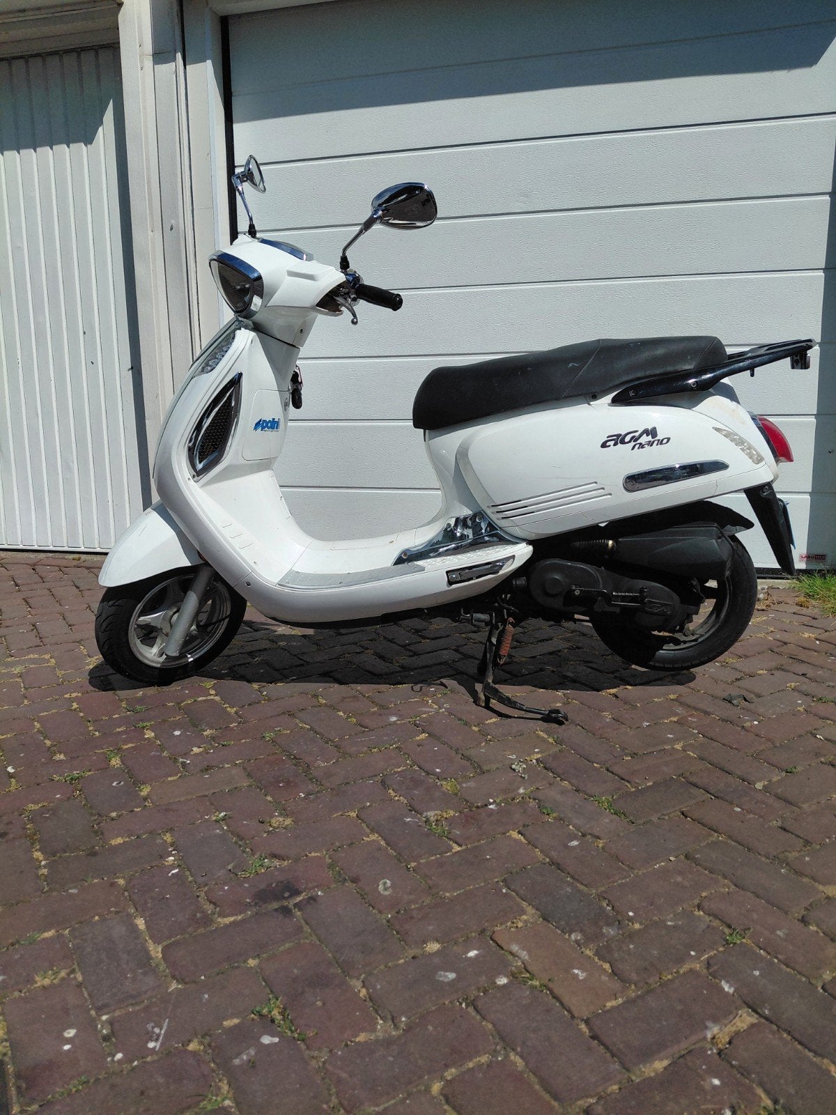 Agm nano scooter, Fietsen en Brommers, Ophalen, Gebruikt, Benzine, Overige modellen