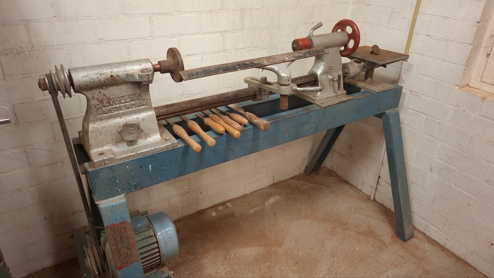 hout draaibank, Doe-het-zelf en Verbouw, Ophalen, Gebruikt, Houtdraaibank, 500 tot 1000 mm