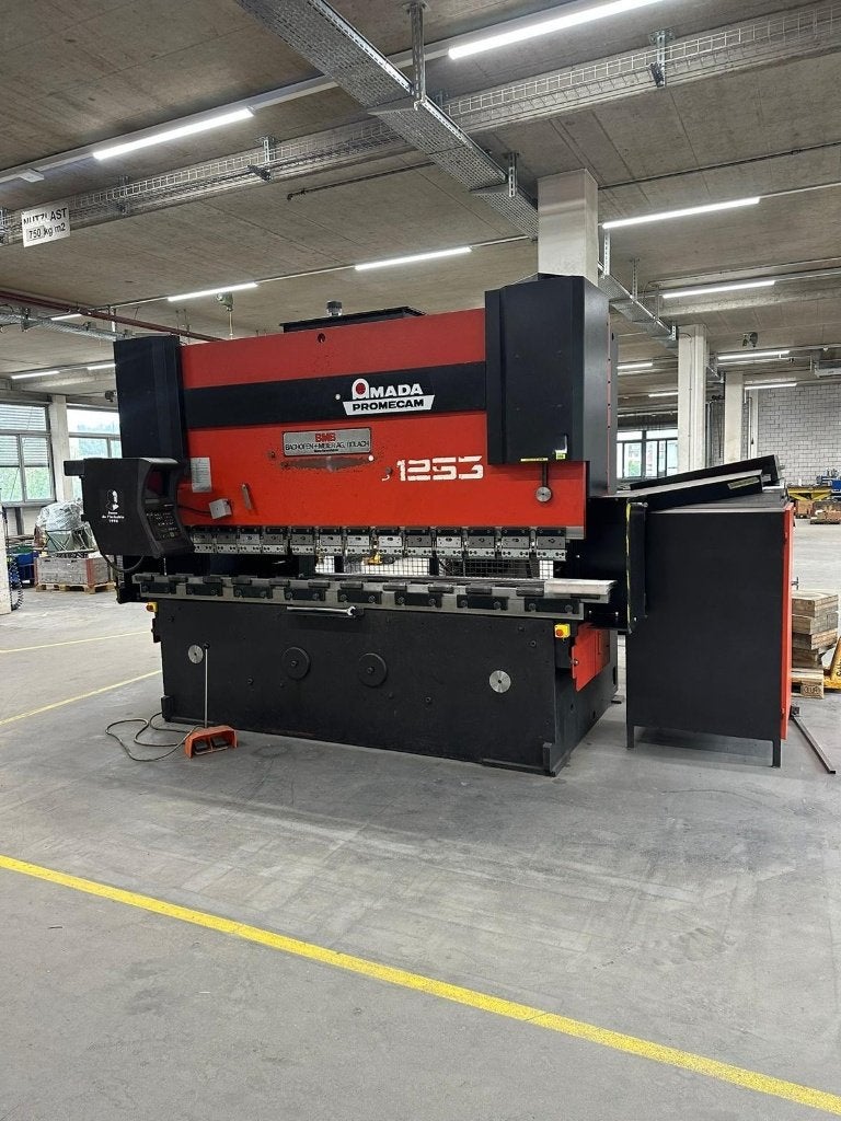 AMADA Promecam HFB 125 3 CNC kantbank, hydraulische zetbank, Ophalen