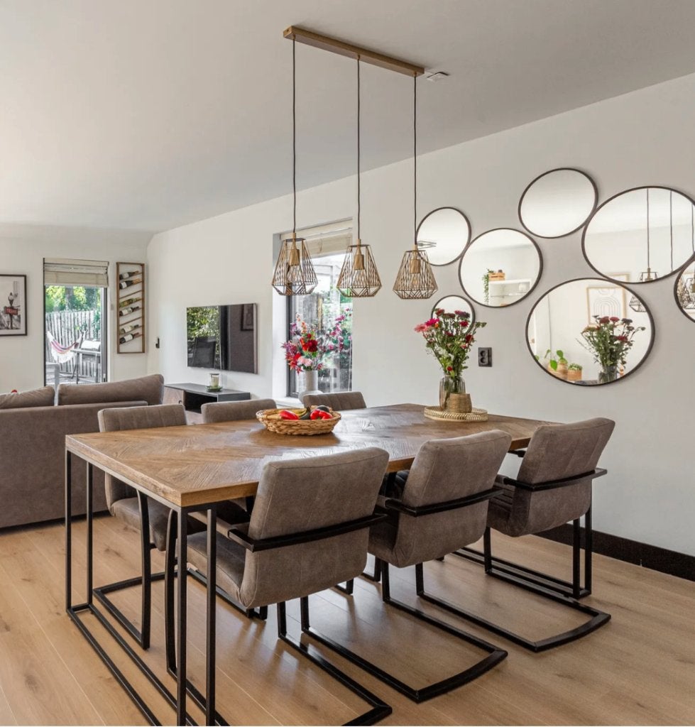 Dining Table Pronto Wonen - 95x220cm, Ophalen, 200 cm of meer, 50 tot 100 cm, Zo goed als nieuw