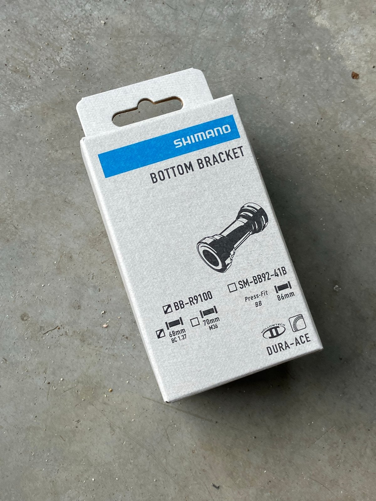 Shimano Dura-Ace BB-R9100 Bottom Bracket Nieuw, Fietsen en Brommers, Fietsonderdelen, Crankstel of Pedalen, Overige materialen