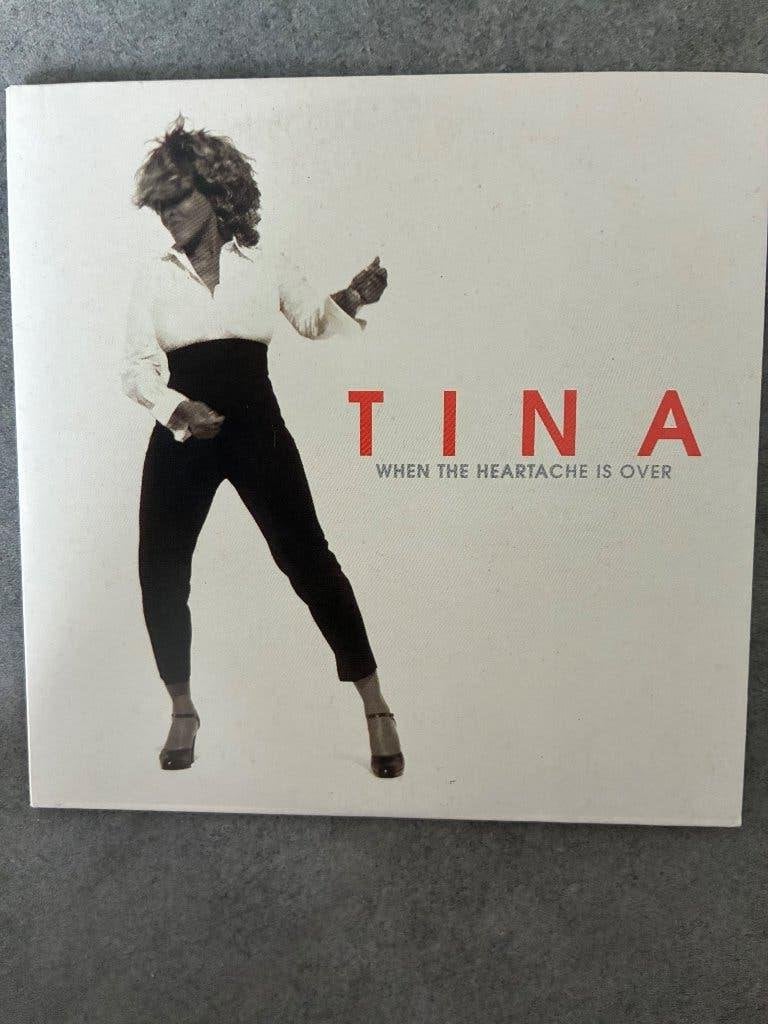 Tina Turner when the heartache is over cd-single, Ophalen of Verzenden, Zo goed als nieuw, Pop