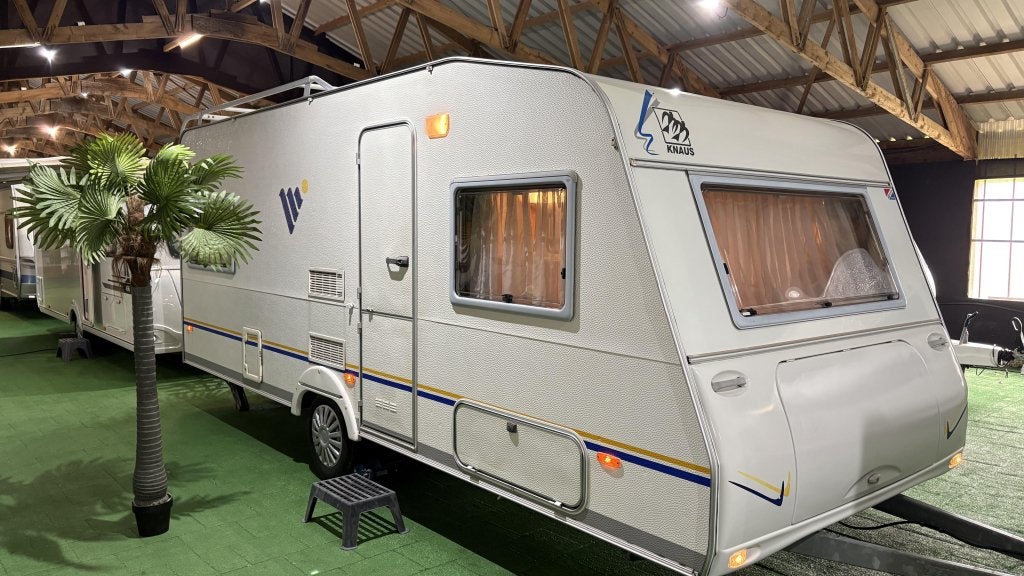 Knaus Vimara 500 TK Voortent/Luifel/Mover, Weinsberg / Knaus Tabbert AG, Standaardzit, Dwarsbed, Bedrijf