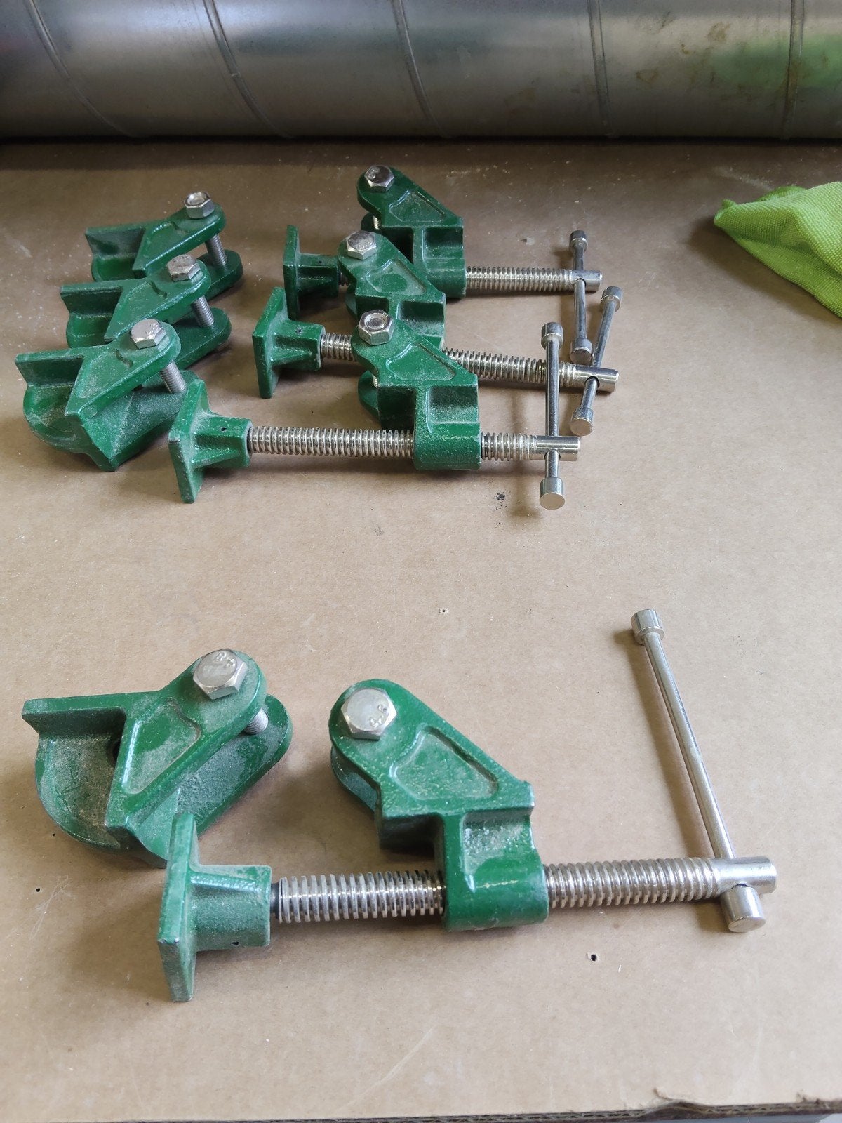 Serre joint/Sergeant klemmen 4 stuks., Doe-het-zelf en Verbouw, Ophalen of Verzenden, Gebruikt, Klem, Overige merken